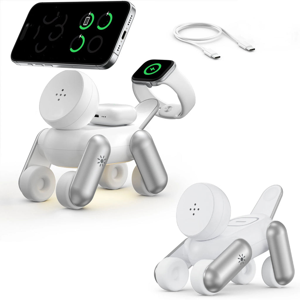 Estación de Carga Inalámbrica Smart Dog 15W