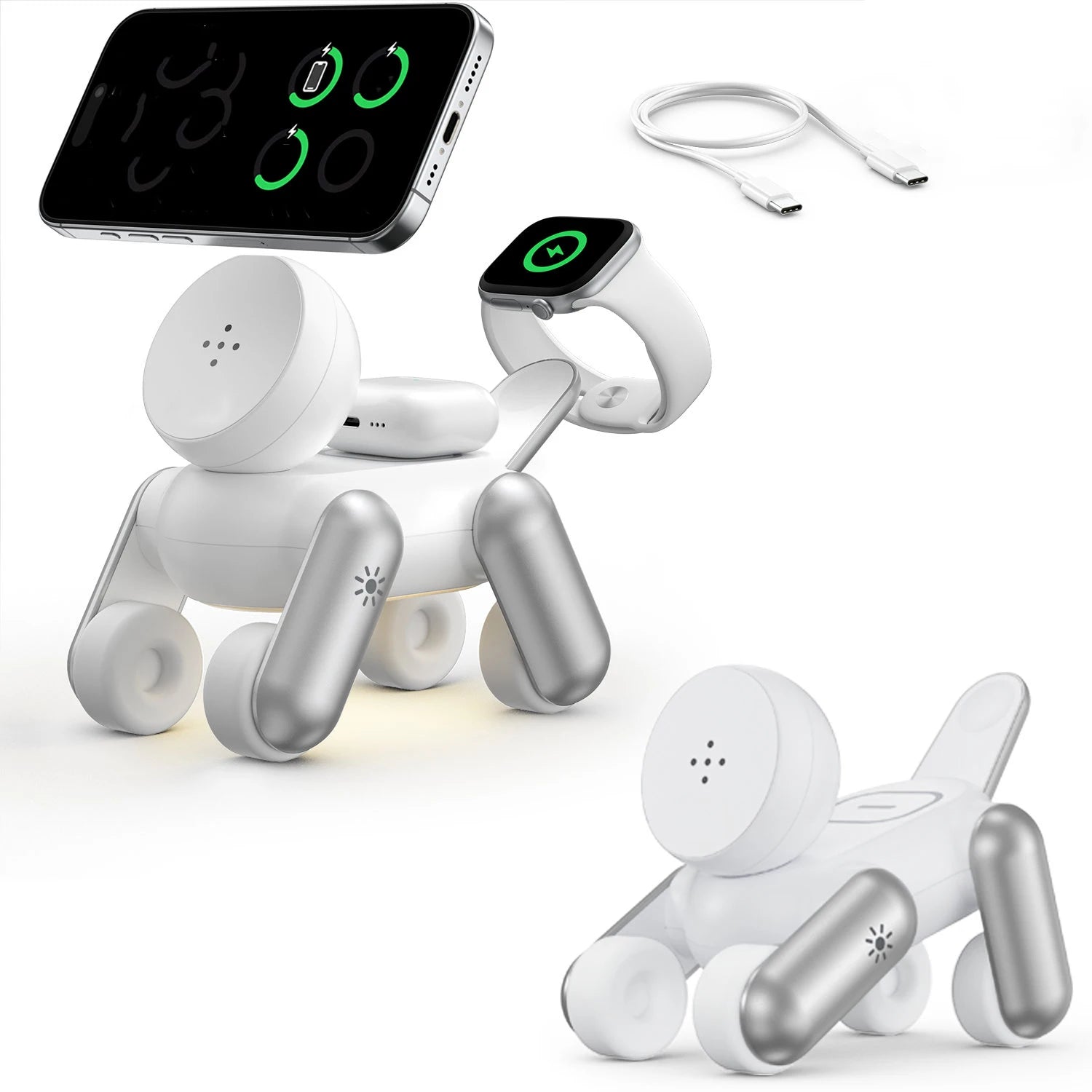 Estación de Carga Inalámbrica Smart Dog 15W