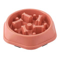 Plato de Alimentación Lenta Antiahogo para Mascotas - Comedero Saludable Slow Feeder