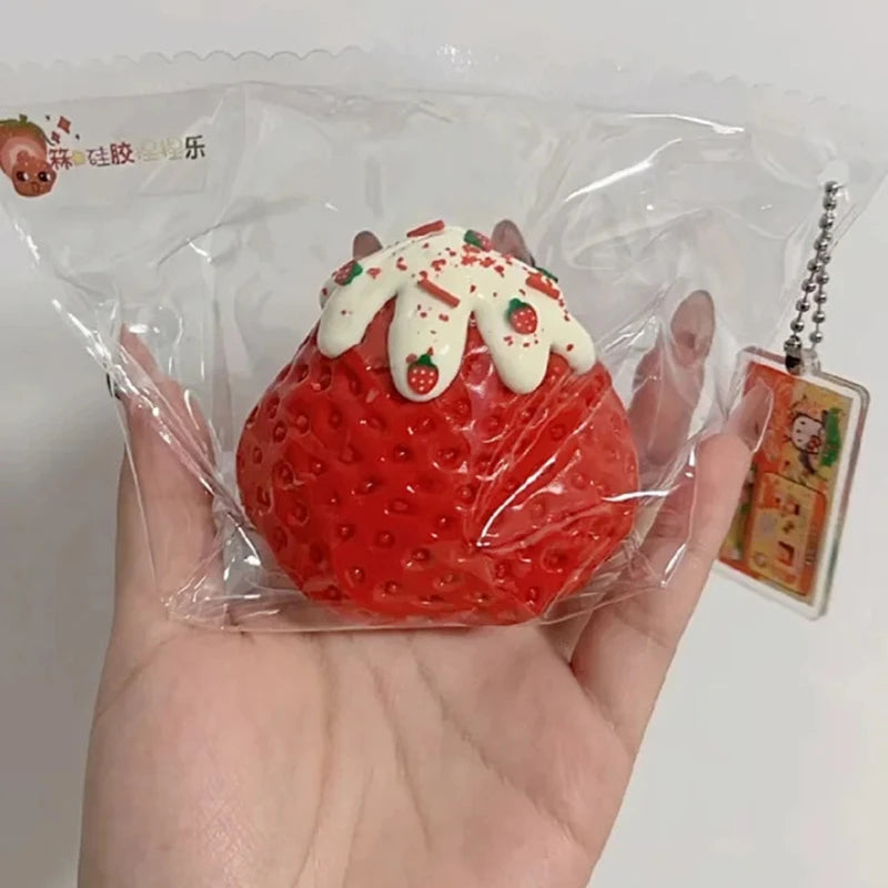 Fresa Taba Squishy - Juguete Relajante Sensorial