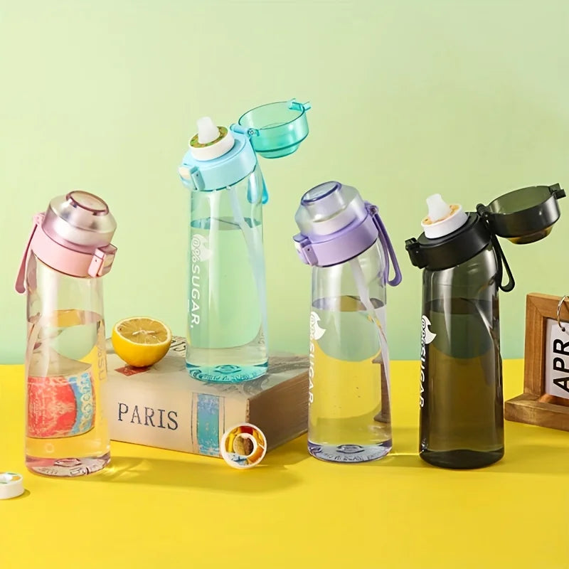 Botella de Agua Inteligente con Sistema de Frutos y Aroma