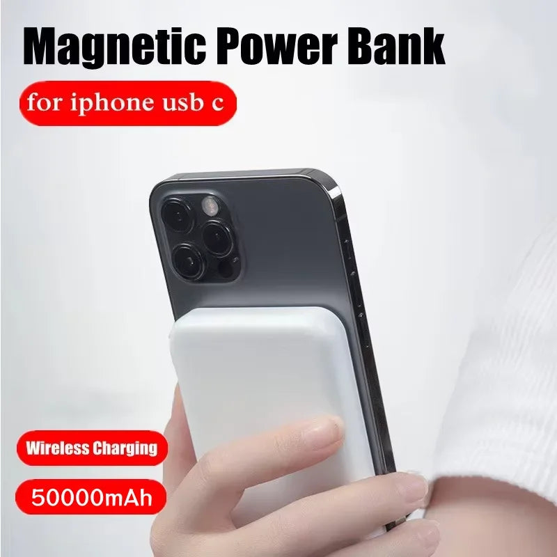 Batería Portátil de Alta Capacidad MagSafe (30,000mAh / 50,000mAh)