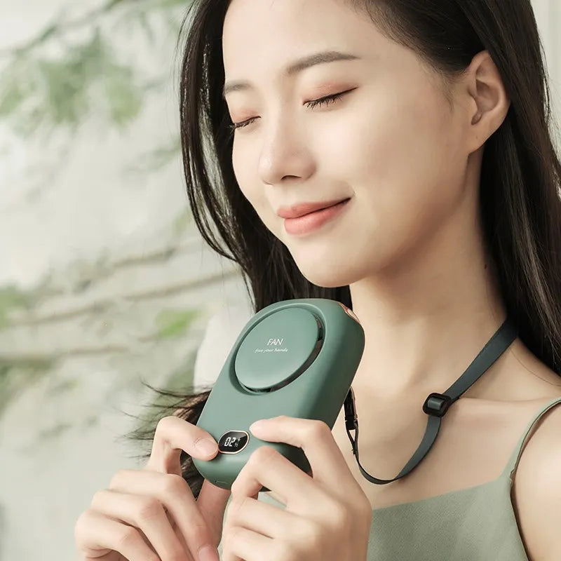 Ventilador de Cuello Portátil Turbo VGR (Tecnología Sin Aspas)