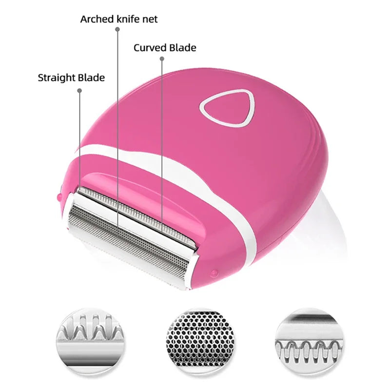 Depiladora Eléctrica Portátil XMSJ para Mujer - Resistente al Agua