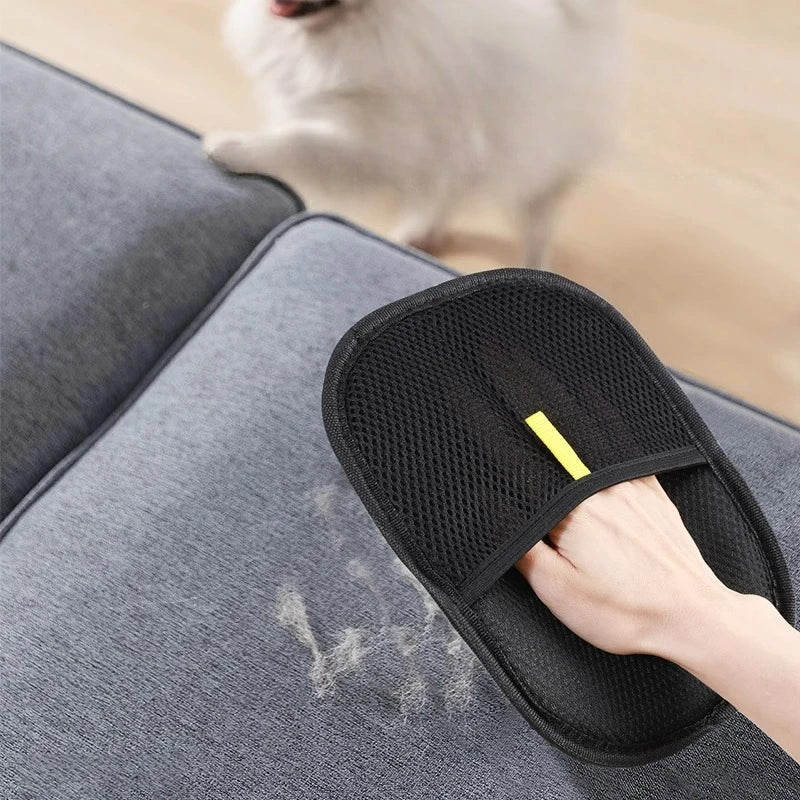 Guante Quita Pelos Portátil y Lavable para Mascotas