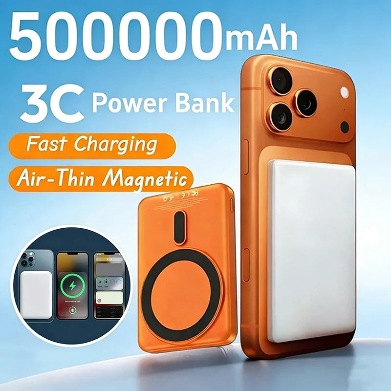 Batería Portátil de Alta Capacidad MagSafe (30,000mAh / 50,000mAh)