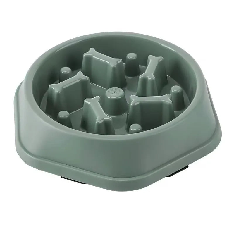 Plato de Alimentación Lenta Antiahogo para Mascotas - Comedero Saludable Slow Feeder