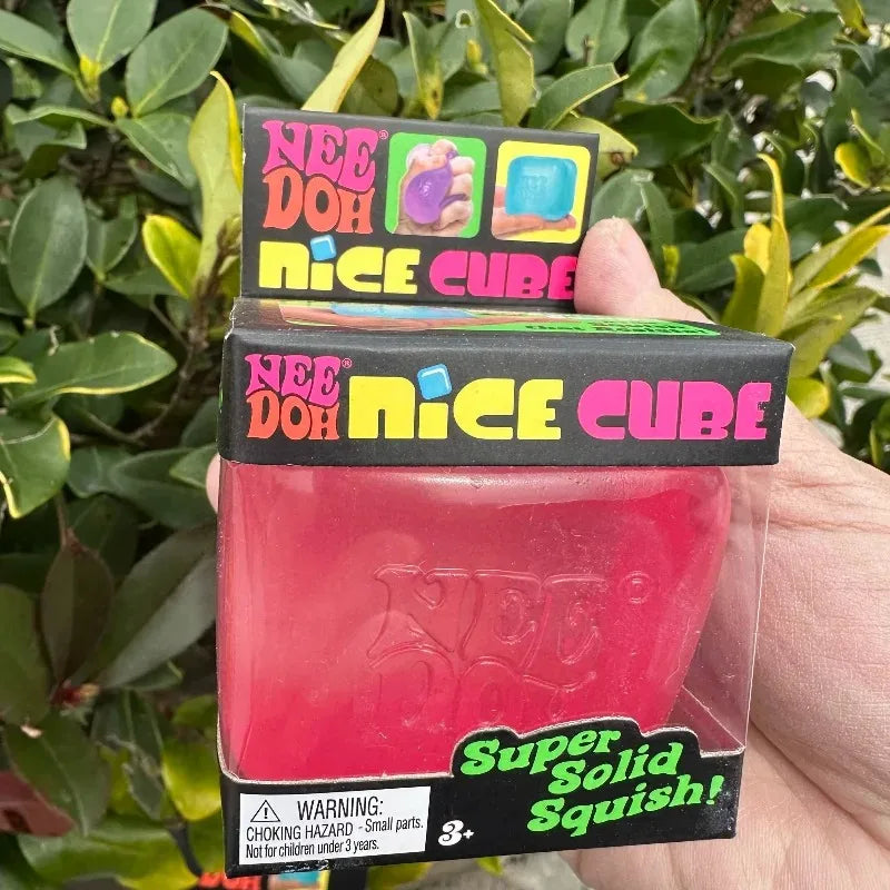 Cubo Squishy Antiestrés Premium - NeeDoh Nice Cube Viral TikTok