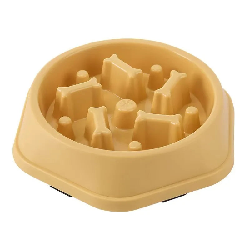Plato de Alimentación Lenta Antiahogo para Mascotas - Comedero Saludable Slow Feeder