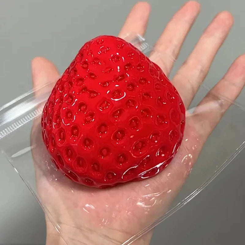 Fresa Taba Squishy - Juguete Relajante Sensorial