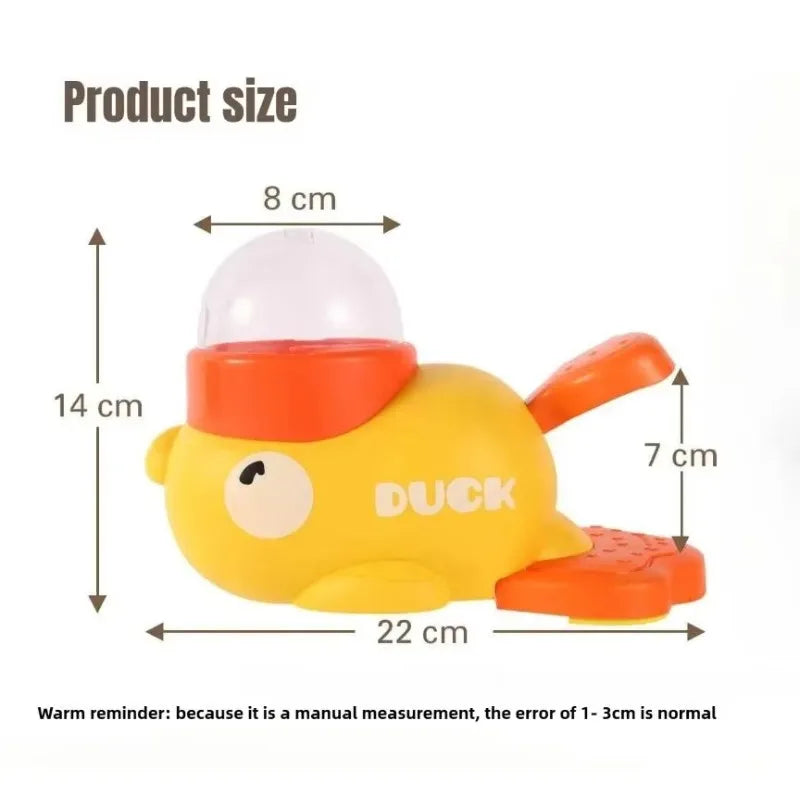 Alimentador Interactivo para Perros - Juguete Dispensador Antiestrés Patito Smart