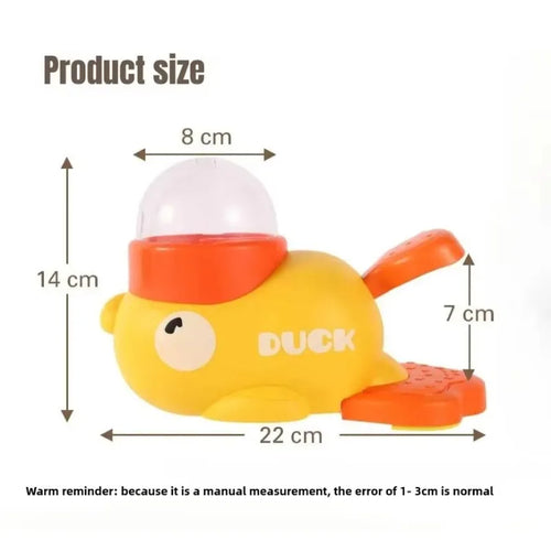 Alimentador Interactivo para Perros - Juguete Dispensador Antiestrés Patito Smart